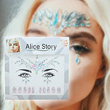 BF COSMETICS Alice Story Face Jewels Opal Silver - ÖNTAPADÓS PARTY FESZTIVÁL STRASSZOK, KÖVEK
