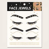 BF COSMETICS Face Jewels Gold 