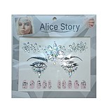 BF COSMETICS Alice Story Face Jewels Flowers Ice Irridescent - ÖNTAPADÓS PARTY FESZTIVÁL STRASSZOK, KÖVEK