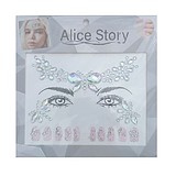 BF COSMETICS Alice Story Face Jewels Butterfly Ice Irridescent - ÖNTAPADÓS PARTY FESZTIVÁL STRASSZOK, KÖVEK