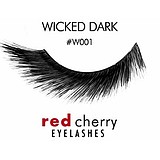 Red Cherry SOROS MŰSZEMPILLA 100% EMBERI HAJBÓL - Glamour/Dramatic W001 WICKED DARK