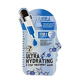 W7 COSMETICS The Full Facial Ultra Hydrating 2 Step Treatment Mask - 3D ULTRA HIDRATÁLÓ MASZK 2 LÉPÉSBEN