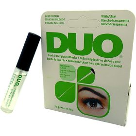   DUO - Brush On Striplash Adhesive False Lash Glue -  Szempilla ragasztó - White Clear 