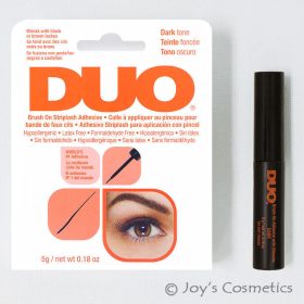  DUO - Brush On Striplash Adhesive False Lash Glue -  Szempilla ragasztó -  Dark Tone