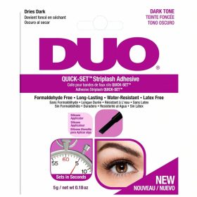   DUO - Quick Set Striplash Adhesive -  Szempilla ragasztó - Dark Tone