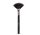 NANSHY Fan Makeup Brush Onyx Black - Legyező Ecset