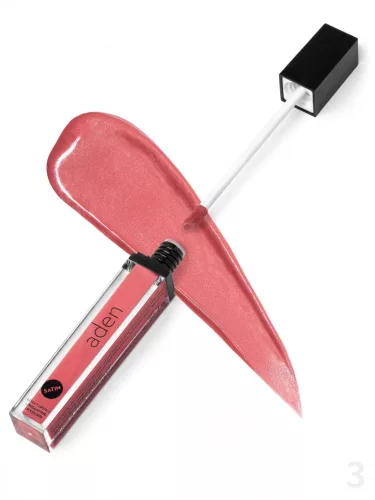 ADEN Cosmetics Satin Folyékony rúzs - 03 Sunny Guava