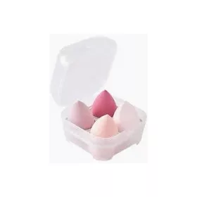   Makeup Sponge box - 4 részes sminkszivacs dobozban - Rózsaszín árnyalatai