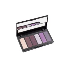   ADEN Cosmetics Szemhéjpúder paletta 6 színű -02 Bordeaux/Lilac