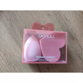   Essaco Makeup Puff - Sminkszivacs, beautyblender - 3 darab - Pink