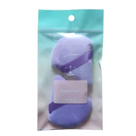 Csepp alakú sminkszivacs - 2 darabos - Lila