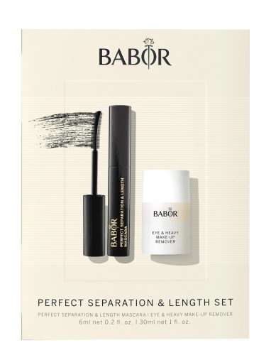 BABOR MAKE UP Perfect Separation & Length Set ( Mascara & Make Up Remover)  -  Szempillaspirál és sminklemosó