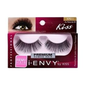   KISS I Envy  Premium Au Naturale 04 Lashes - 100% TERMÉSZETES PRÉMIUM MINŐSÉGŰ SOROS MŰSZEMPILLA