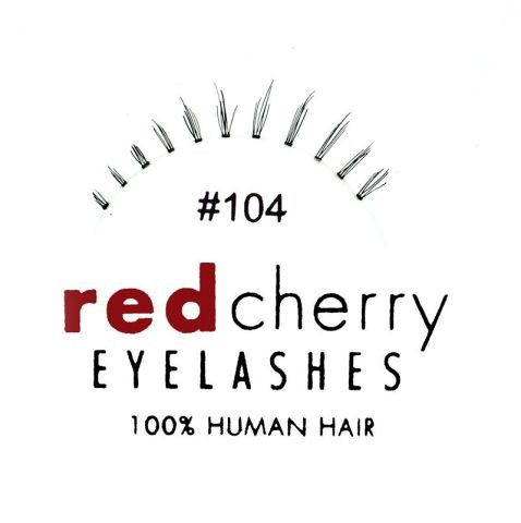 Red Cherry Glamour 104 EMMA - SZEMALSÓ SOROS MŰSZEMPILLA 100% EMBERI HAJBÓL