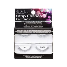   ARDELL Professional Strip Lashes 6 Pack 109 Black -  Műszempilla - 6 pár