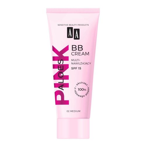 AA Cosmetics PINK ALOES SPF 15 BB Cream - BB krém - 02 Medium