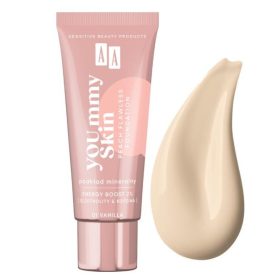   AA Cosmetics - AA Yoummy Skin Peach Flawless Foundation  - Alapozó - 01 Vanilla
