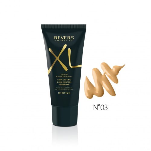 REVERS Foundation XL Natural Minerals - Alapozó - 03 Peach 