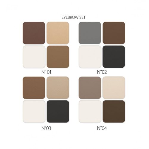 REVERS Eyebrow Set Professional Stylist - Szemöldök festék szett - №2