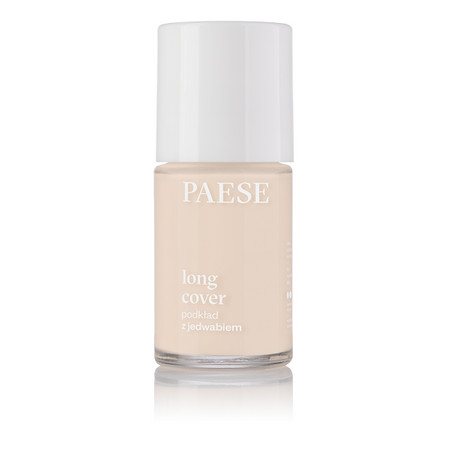 PAESE Long Cover Silk Foundation for Dry Skin-Folyékony alapozó 01N Porcelain