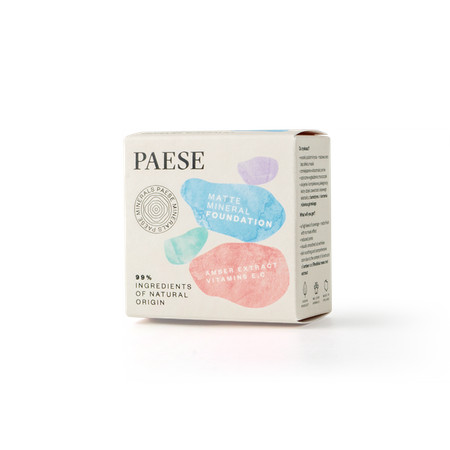 PAESE MINERALS Mineral Mattifying Foundation-Mattító porpúder 101W Beige