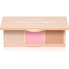   PAESE Cotton Delight Contour Palette - Kontúrozó és highlight paletta 01 PINK