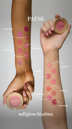 PAESE SelfGlow blush-Arcpirosító 06 Sunset (shiny)