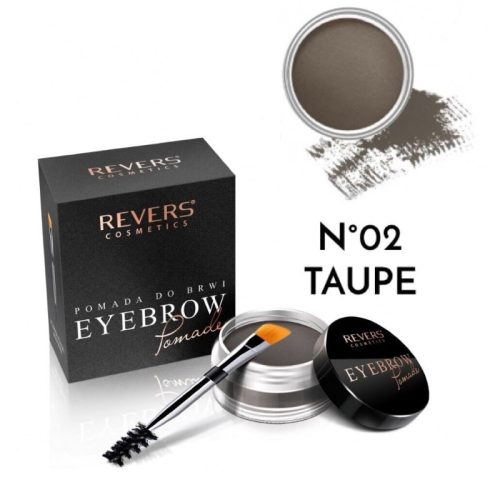 REVERS Eyebrow Pomade - Szemöldök krémfesték - Taupe