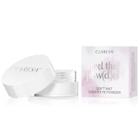   CLARESA Feel The Powder Eye Powder - Szemkörnyék, arc púder - 01 White