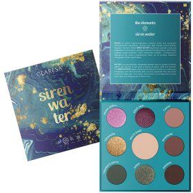   CLARESA Siren Water Eyeshadow Palette - Szemhéjfesték paletta 
