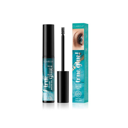 CLARESA True Glue Eyebrow Styling Gel  - Szemöldök gél - 01 Transparent