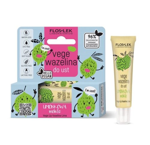 FLOSLEK Vege Lip balm LIME - Ajakápoló lime