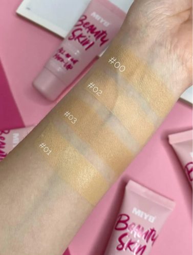 MIYO Beauty Skin Foundation-Folyékony alapozó 02 Shell