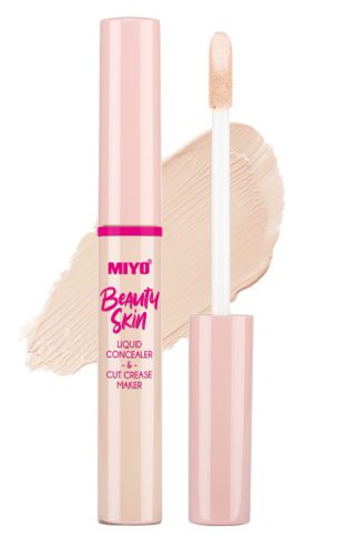 MIYO Beauty Skin Liquid Concealer and Cut Crease Maker-Folyékony korrektor 03 Hello Natural