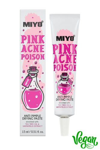 MIYO Pink Acne Poison- Aknés bőr elleni paszta