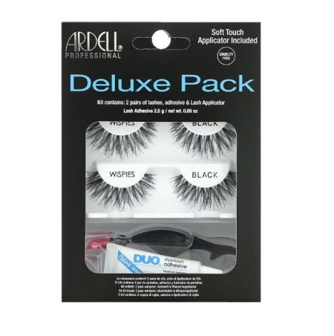 ARDELL Deluxe Pack Wispies -  2 pár műszempilla + Applikátor