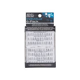   ARDELL Individual Knot Free Flares Long Black 6 Pack - Tincses műszempilla - 6 pár