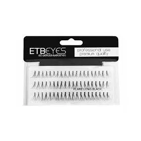   Flare Long Black Eyelashes - Tincses műszempilla - L - 60 db - EY01003