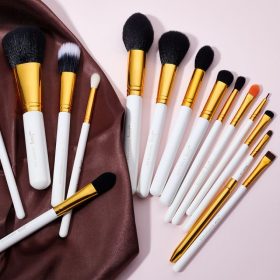   JESSUP White Essential 15 Pcs Makeup Brush Set - T103 - 15 darabos Ecset készlet