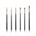 JESSUP Individual 6 Pcs Makeup Brush Set - T161 - 6 darabos Szemhéj és szemöldök Ecset készlet 