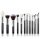 JESSUP Dense Handcrafted 15pcs Makeup Brush Set Individual - T180 - 15 darabos Ecset készlet