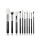 JESSUP Individual 10Pcs Makeup Brush Set - T183 - 10 darabos Ecset készlet