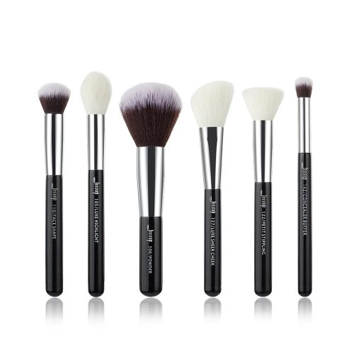 JESSUP Individual 6Pcs Face Makeup Brush Set  - T184 - 6 darabos Ecset készlet