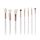 JESSUP Individual 8Pcs Makeup Brushes - T218 - 8 darabos Ecset készlet