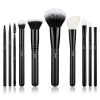 JESSUP 10pcs Shed Resistant Individual Makeup Brushes Customary Set - T323 - 10 darabos Ecset készlet