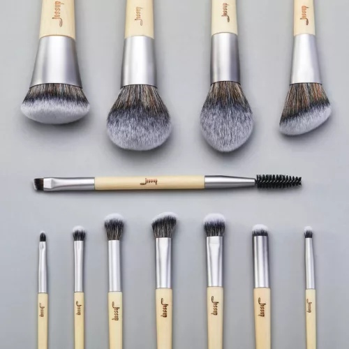 JESSUP Sustainable and Eco-friendly Brush Set Low Waste 12Pcs - T327 - 12 darabos sminkecset készlet