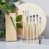 JESSUP Eco-friendly Sustainable Eye and Brow Brush Set 8Pcs - T328 - 8 darabos Szemhéj és szemöldök Ecsetek készlet