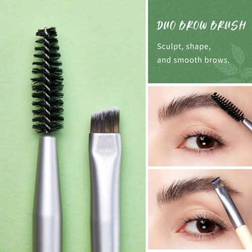 JESSUP Eco-friendly Sustainable Eye and Brow Brush Set 8Pcs - T328 - 8 darabos Szemhéj és szemöldök Ecsetek készlet