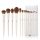 JESSUP Luxury Light Gray Comprehensive Eye and Face Brush Set 14pcs - T329  - 14 db-os Sminkecset Készlet (Világosszürke)