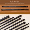 JESSUP Makeup Brush Gift Set Matt Black - T336-G - 14 darabos Ecset készlet